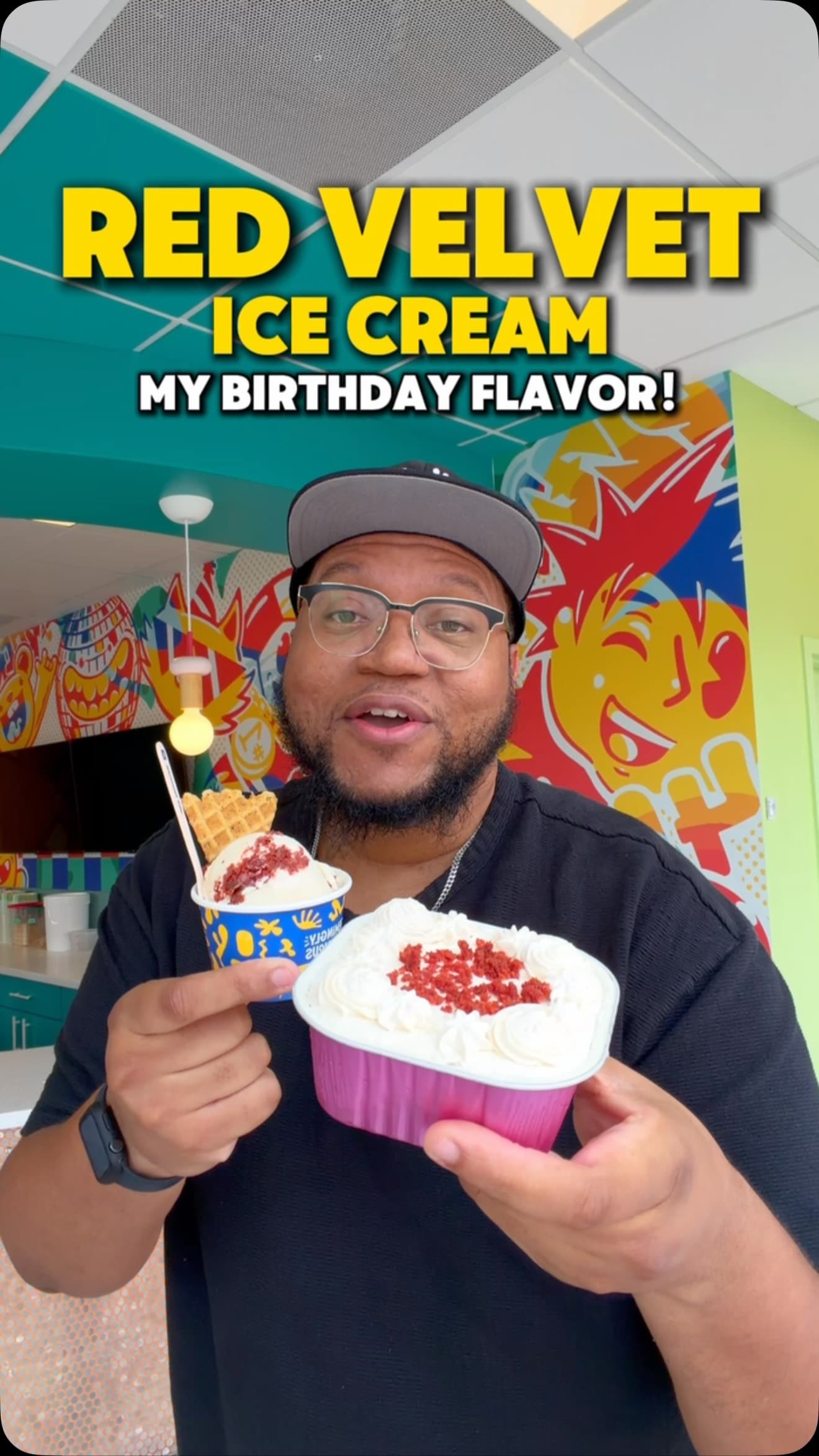 π¦π Yooo so its my birthday week and @seeminglyoverzealous hit me up wanting to celebrate it with my very own ice cr...