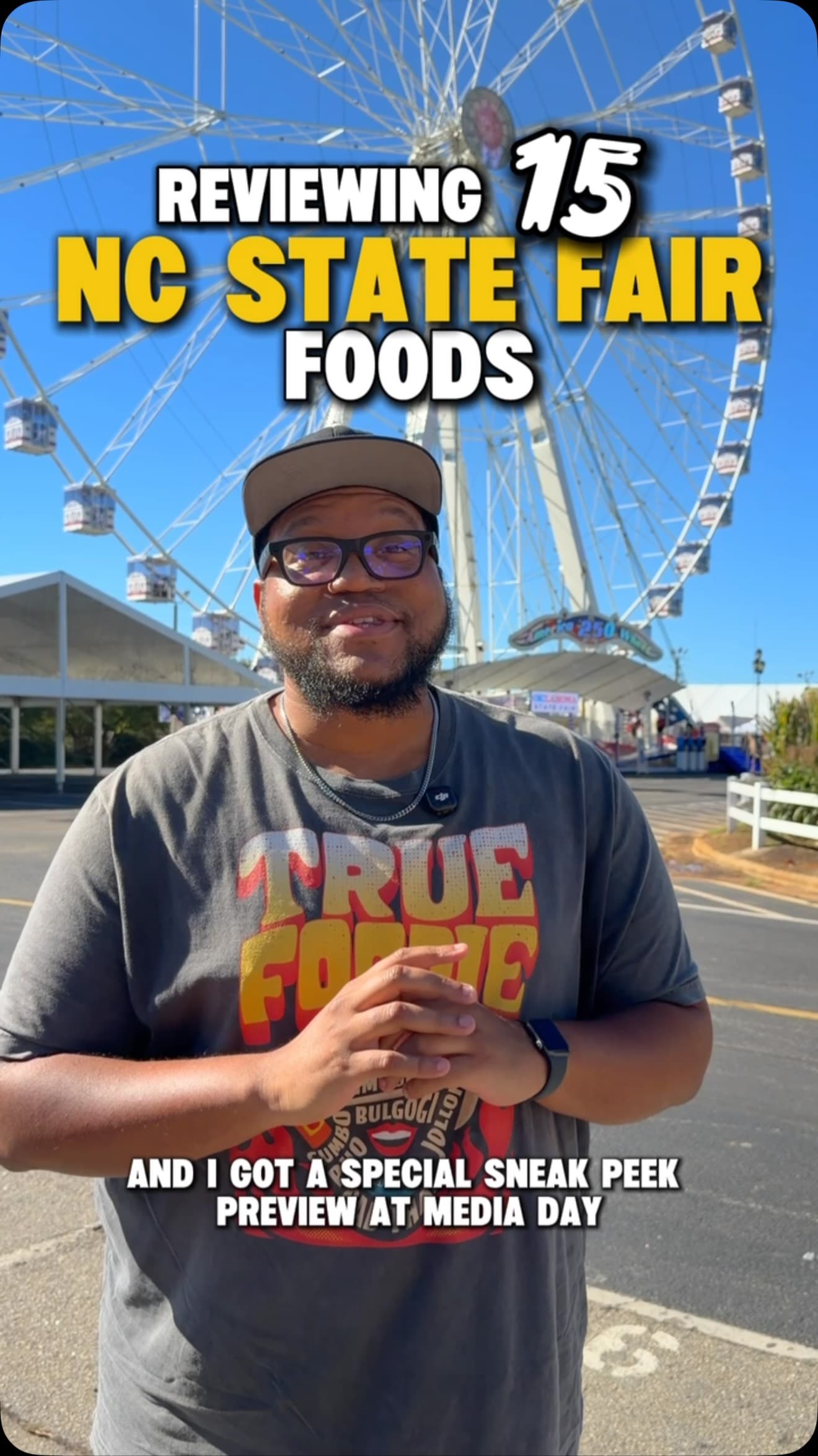 I hit up NC State Fair media day for the first time and got to try a bunch of the new foods coming to the fair this y...